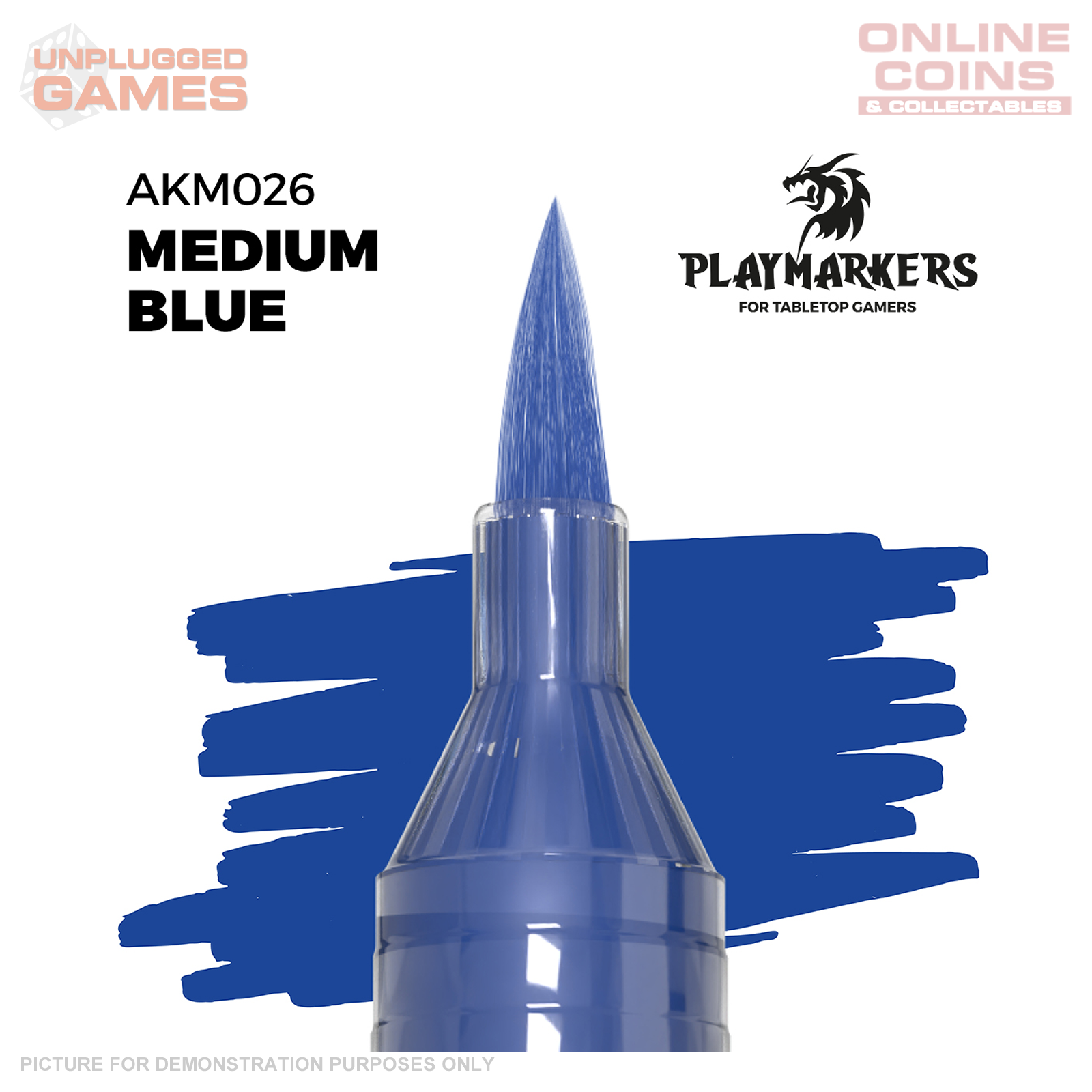 AK Interactive - Playmarkers - MEDIUM BLUE